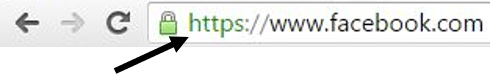 a url bar pointing to the https://