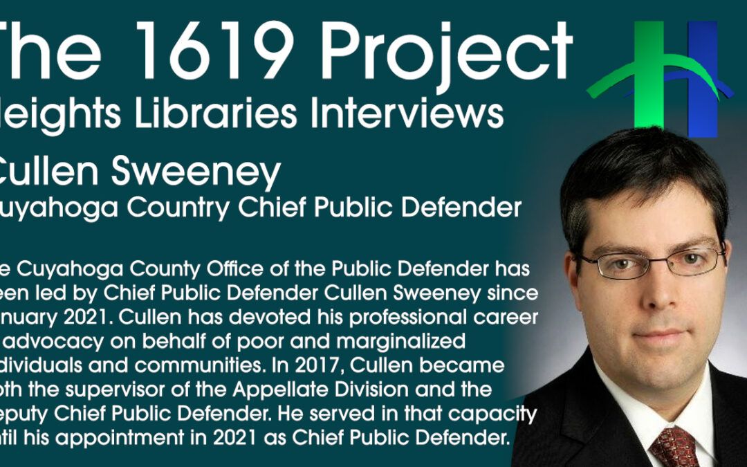 Cullen Sweeney on Race and the Justice System