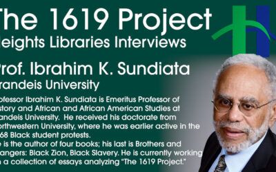 Ibrahim Sundiata on Slavery and the 1619 Project