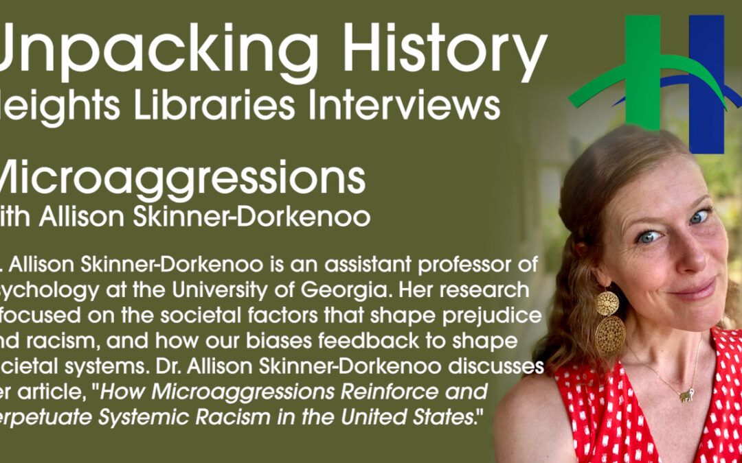 Microaggressions with Allison Skinner-Dorkenoo