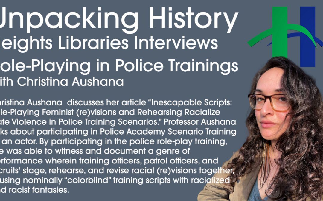 Role-Playing in Police Trainings with Christina Aushana