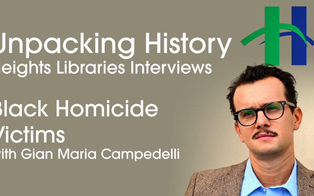 Black Homicide Victims with Gian Maria Campedelli